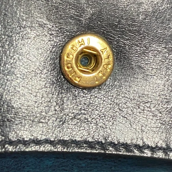 ✅SOLD✅AUTHENTIC VINTAGE GUCCI MINI COMPACT WALLET LEATHER - Picture 16 of 16